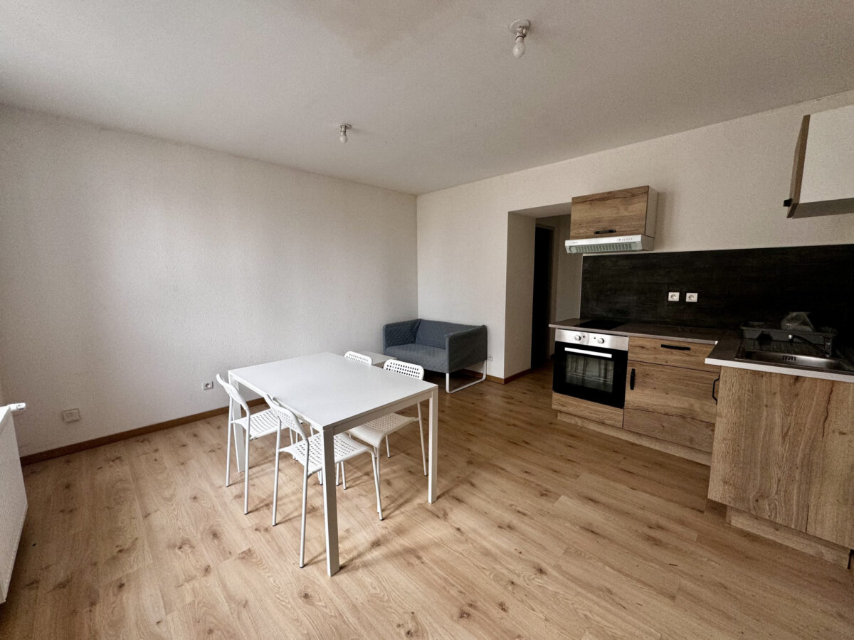 APPARTEMENT MEUBLÉ TYPE F2 AUDINCOURT